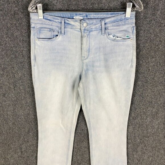 Old Navy Jeans Women's Size 8 Skinny Denim Cotton Blend Adults Mid Rise - Picture 5 of 9